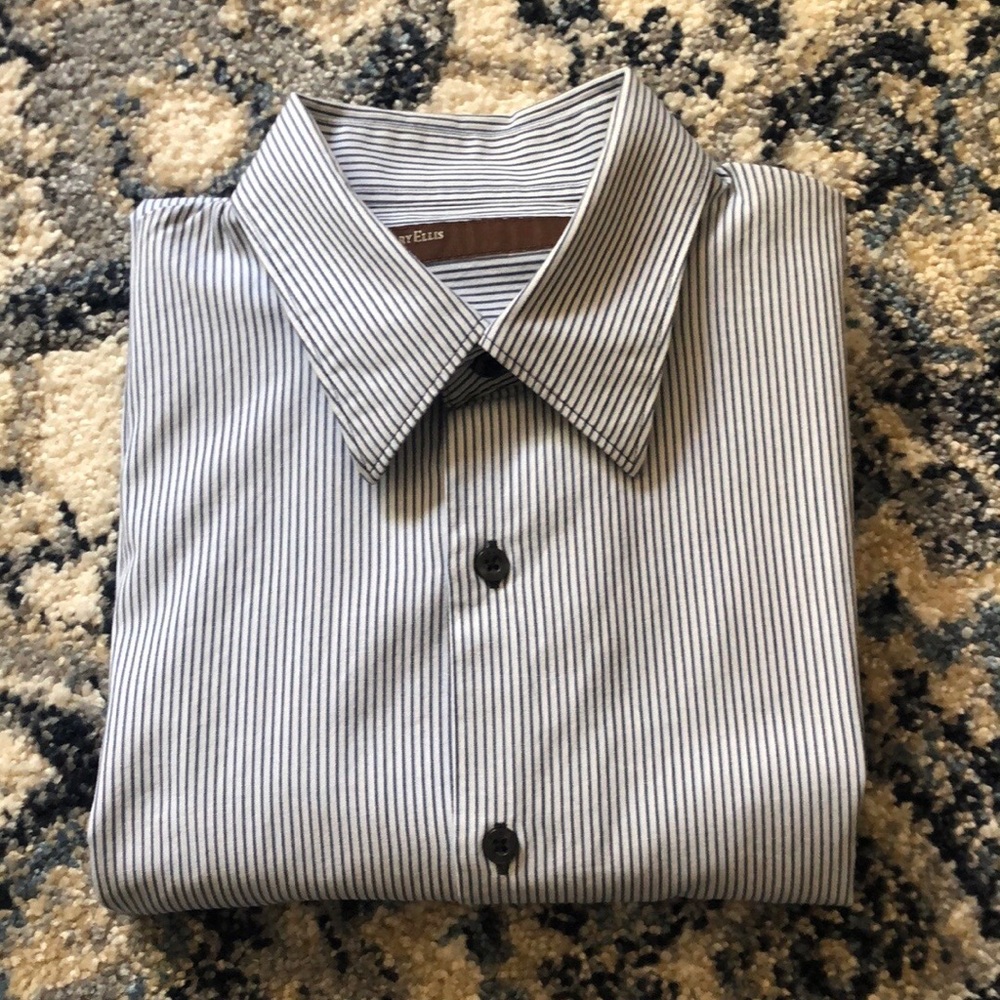 Perry Ellis Long Sleeve Button Down